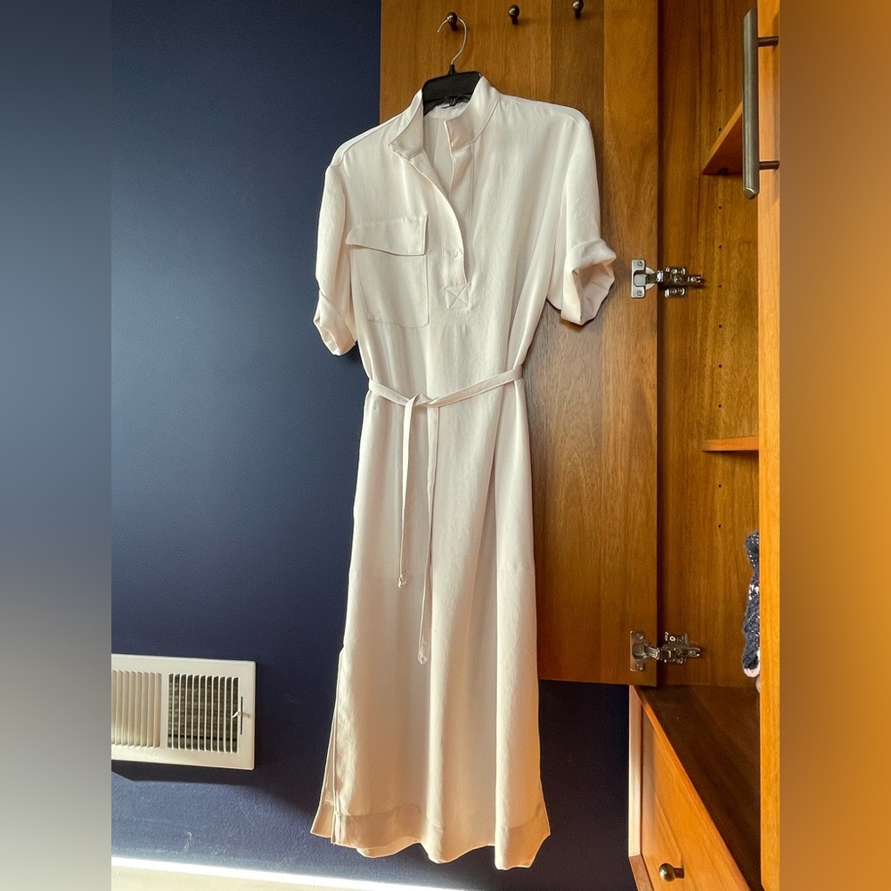 MNG Suit Cream TShirt Dress